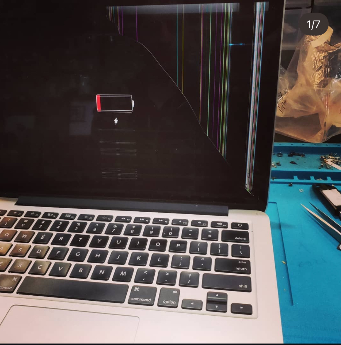 cracked lcd macbook screen
